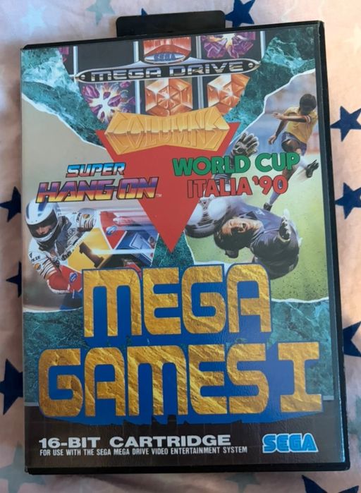Megadrive Mega games1 completo raro
