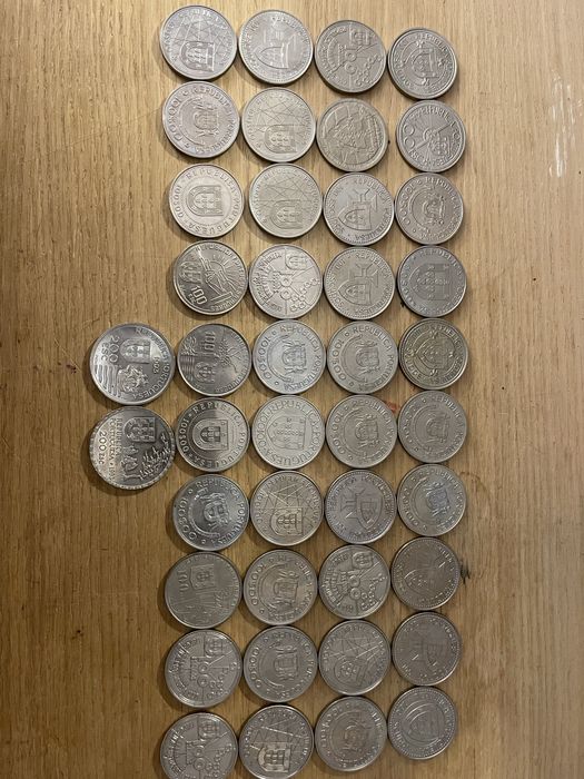 Moedas Escudo 100$ -200$