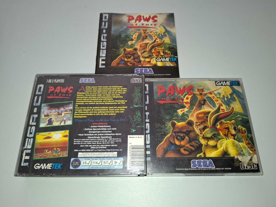 Paws of Fury - Sega Mega CD