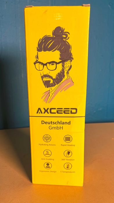 Elektryczna prostownica do brody, Grzebień do brody, 200°C, Axceed