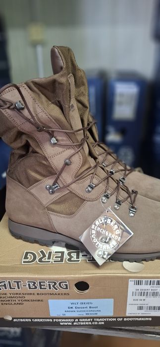 Lekkie brytyjskie buty bojowe Altberg Desert r 50