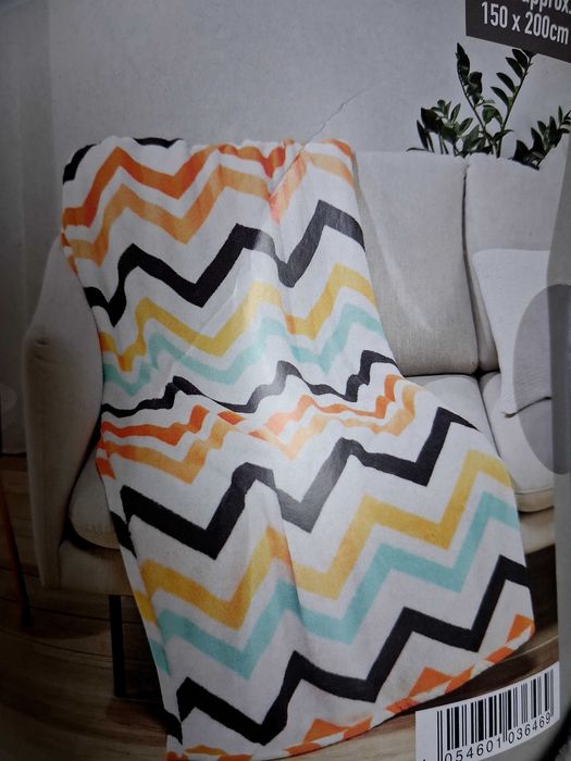 Koc pled pluszowy 150x200cm