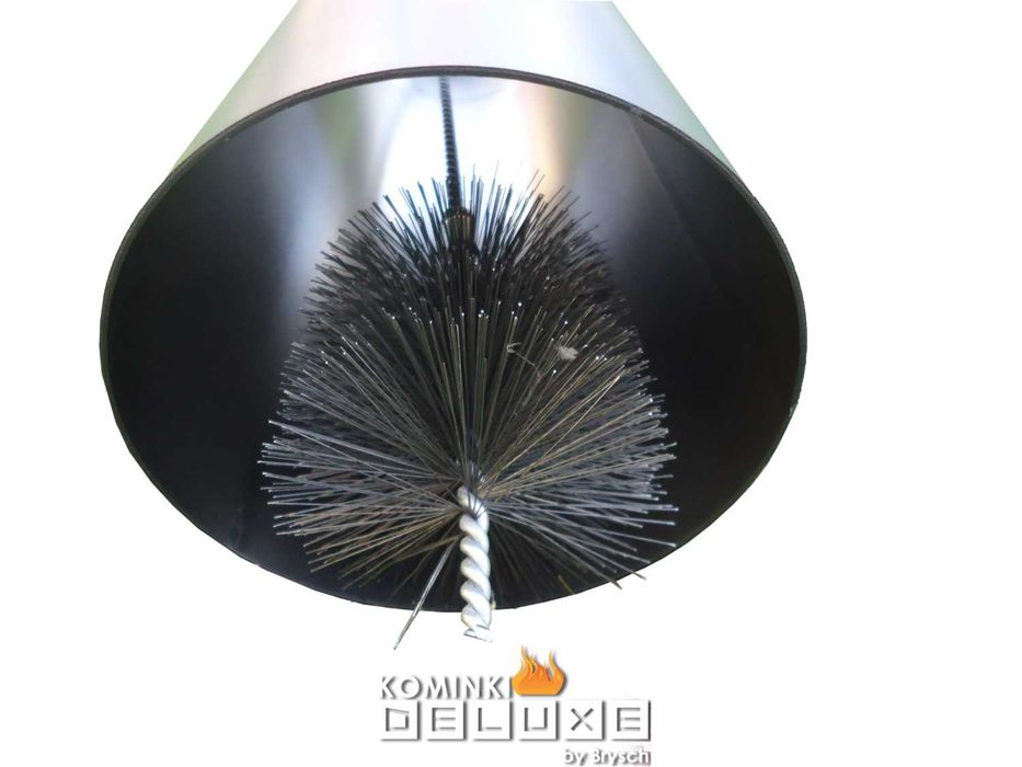 Szczotka wycior do czyszczenia komina rur dymnych