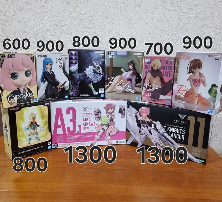 Оригінальні аніме фігурки Bandai Namco / Kotobukiya