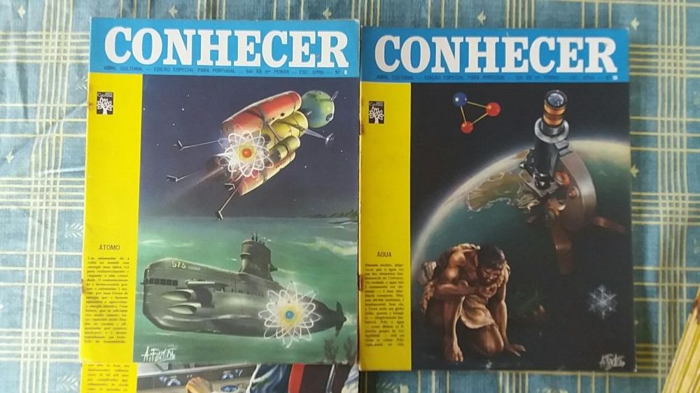 Vendo revistas " Conhecer " da editora abril cultural ,
