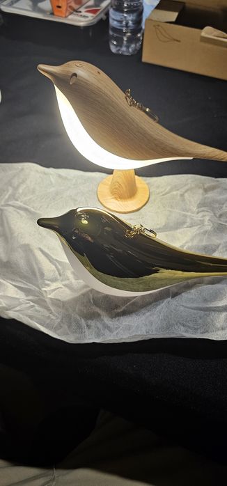 2 Pássaros com luz Led [NOVO]