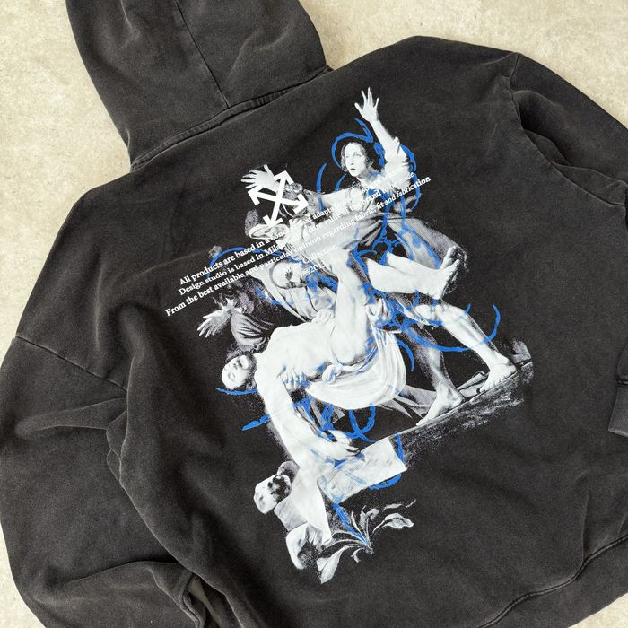Худі кофта чоловіча Off-White Caravaggio Meus Collection