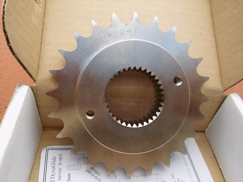 Cremalheira e pinhao ataque Harley Davidson