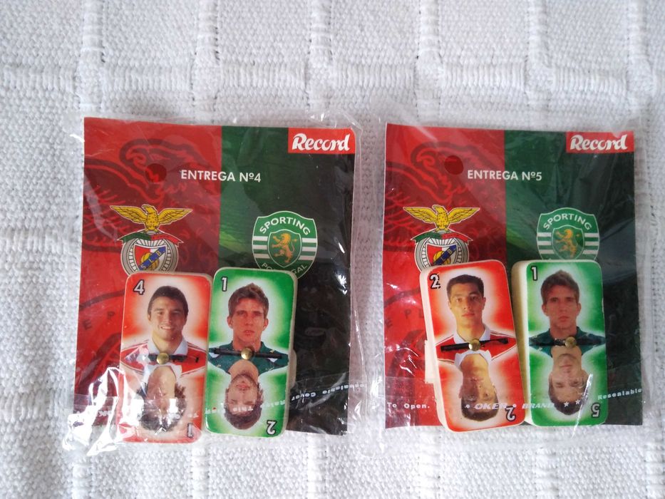 Dominós Sporting e Benfica