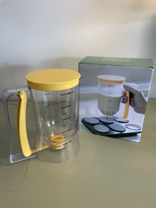 Dispensador de Massa para Panquecas, Cupcakes e Bolos – Novo