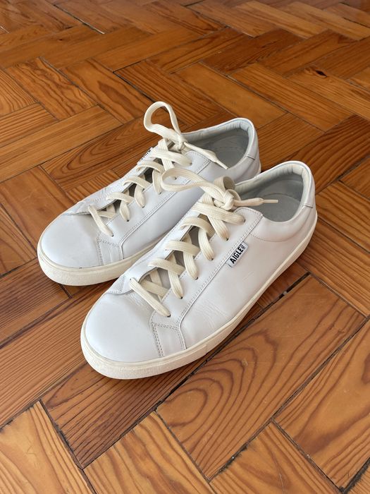 Sapatilhas em couro branco Escape AIGLE