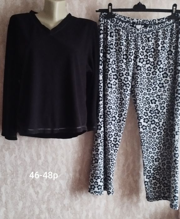 Теплые пижамы и одежда для дома S,M-L,XL