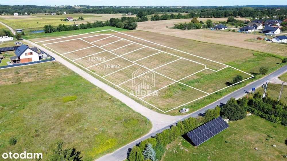 Działki budowlane z mediami