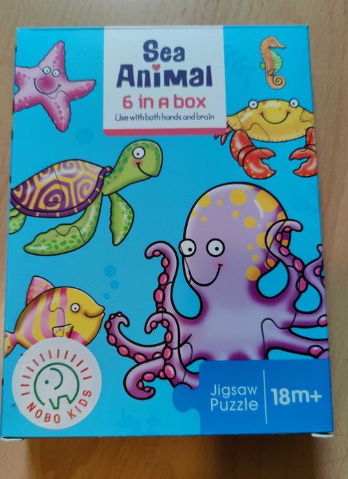 Puzzle dla najmłodszych dzieci - Nobo Kids - 2, 3 elementy