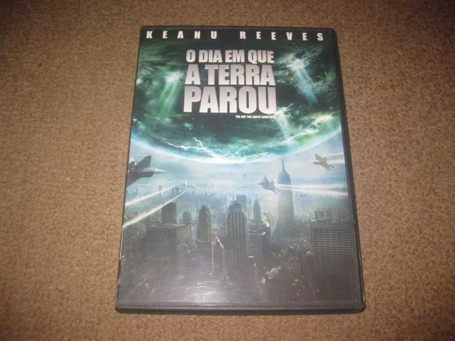 DVD "O Dia Em Que A Terra Parou" com Keanu Reeves