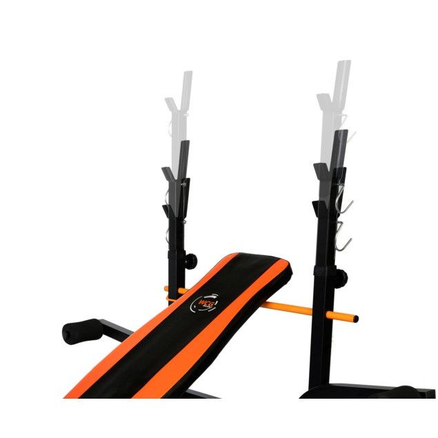 Тренировочная скамья WCG 0020 с верхней тягой и партой Скотта