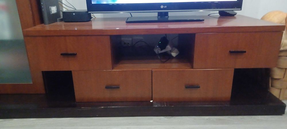 Móvel de sala e TV