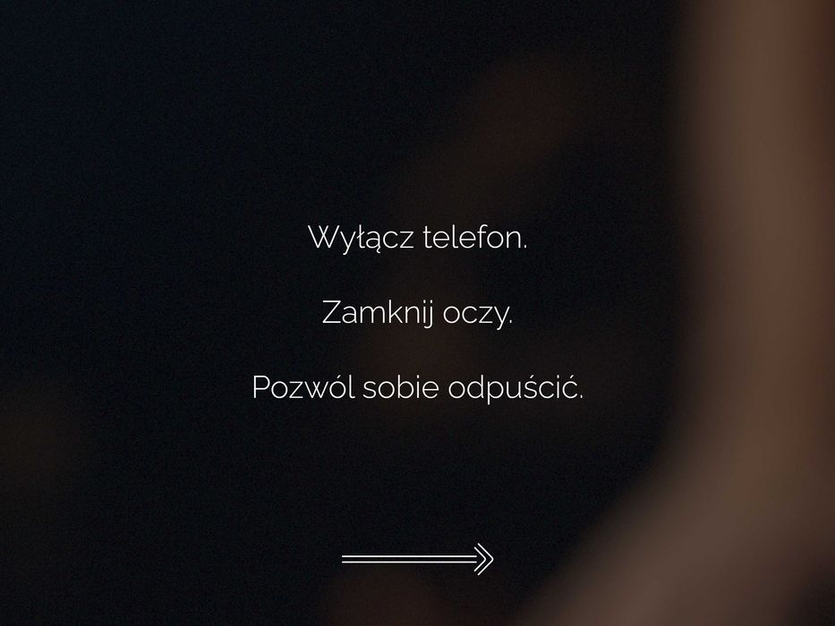 Masaże relaksacyjne