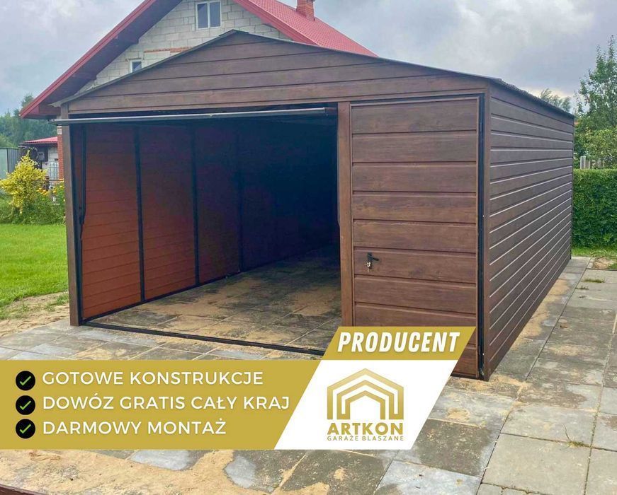 Garaż blaszany | Garaz blaszany | Blaszak | Garaże blaszane Na wymiar