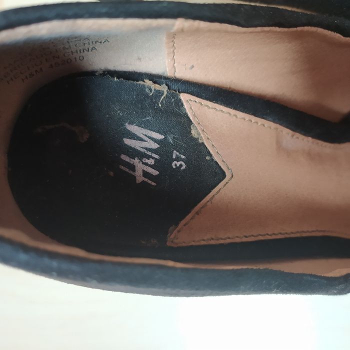 buty rozmiar 37 firmy H&M szpilki   kolor czarny