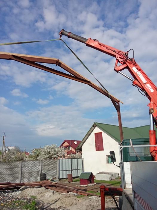 Послуги маніпулятора, самоскида