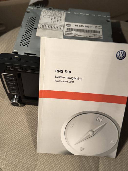 Radio RNS 510 VW B7