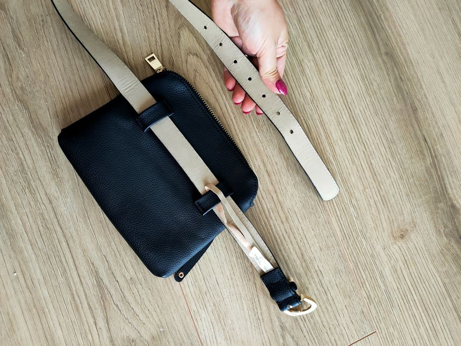 Damska elegancka nerka na pasek w talii, Vince Camuto