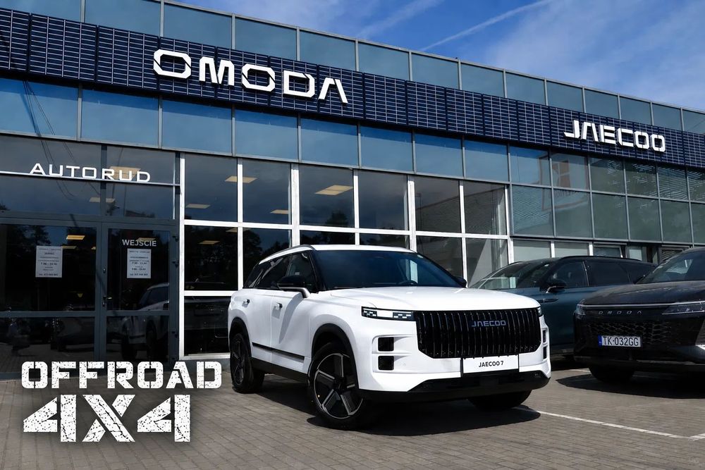 Jaecoo 7 4x4, OFFROAD, Full Led, Szlany Dach, Kamera 540, Elek. Klapa