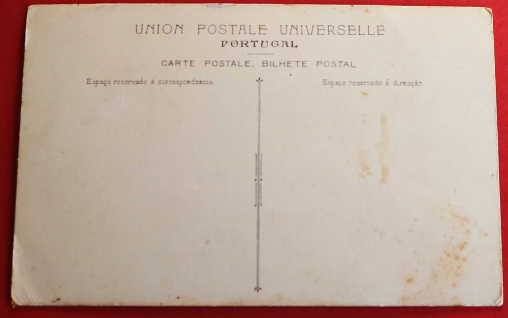 Rei D Manuel II postal ilustrado