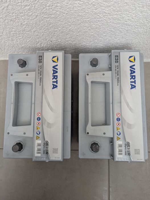 Акумулятор Varta Silver Dynamic 74АН Ев (-/+) E38 (750EN)