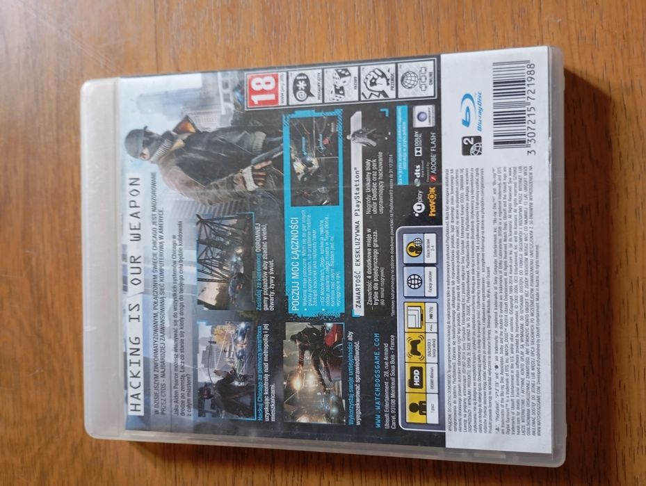 PS3 Watch Dogs PL