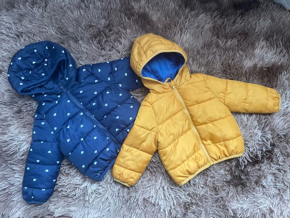 Куртка  демісезонна для двійні для дівчинки хлопчика