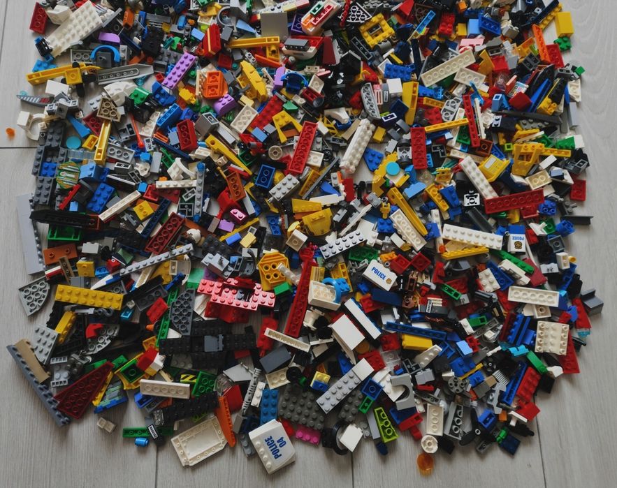 Lego City, Minecraft mix (miks) 2.5kg kolorowych klocków