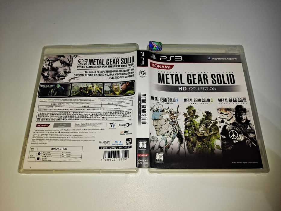 Metal Gear Solid HD Collection [Wydanie Azjatyckie] Sony PS3