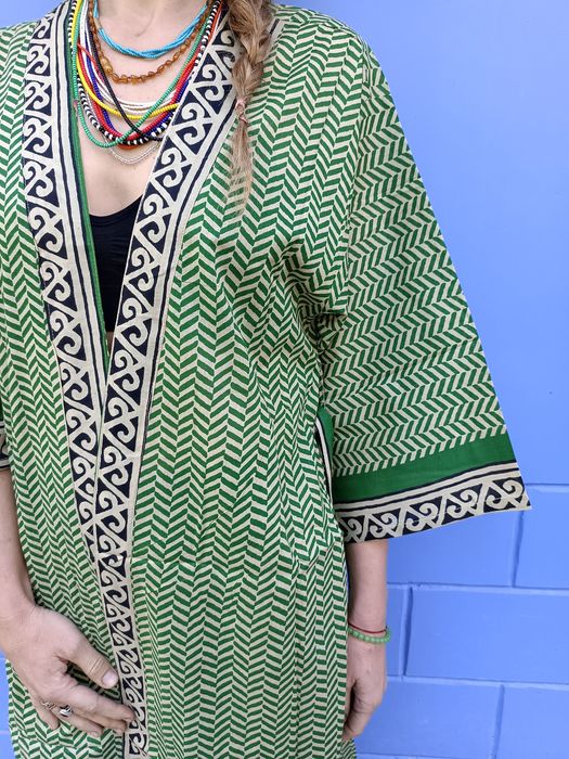 Kimono bawełniane cienkie