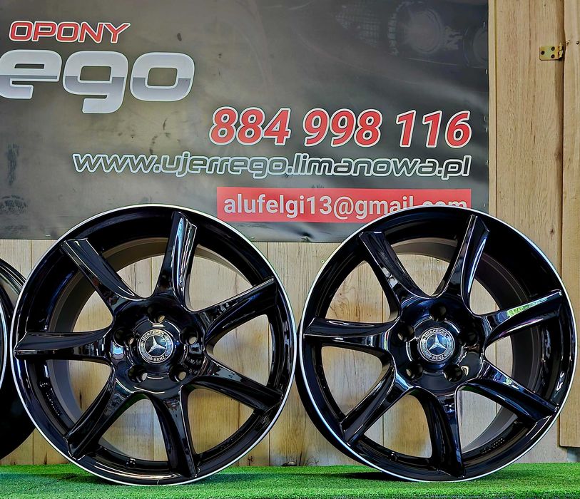 NOWE ALUFELGI MERCEDES - 17x5x112 - Cla,Gla Klasa ( A, B,C,E S )