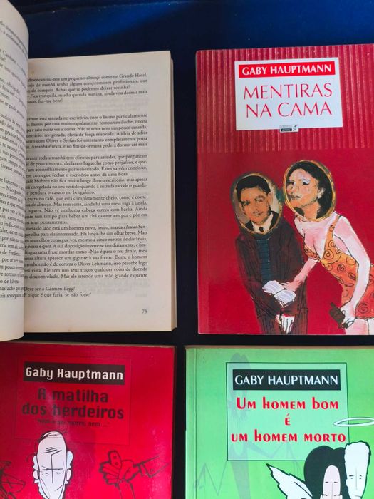 Lote 4 Livros Gaby Hauptmann - Comédias e Sátiras de Sucesso (Quetzal)