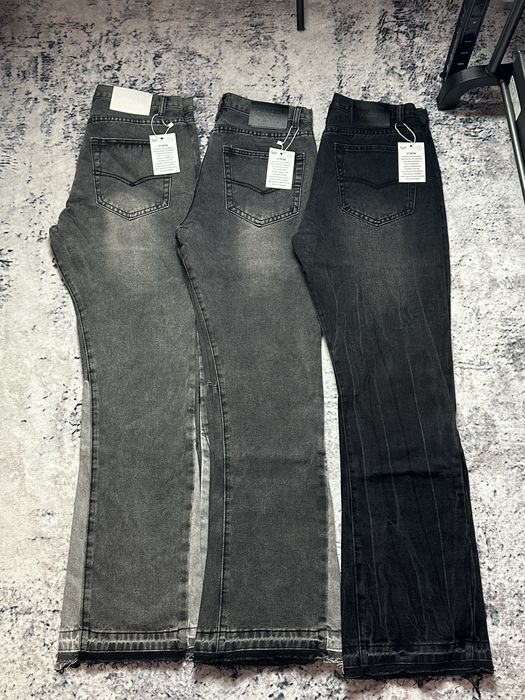 Джинси Gallery Dept Flared Jeans Джинси Фларед,Кльоші Gallery Dept Drill Dril Old Money Кльоші джинси