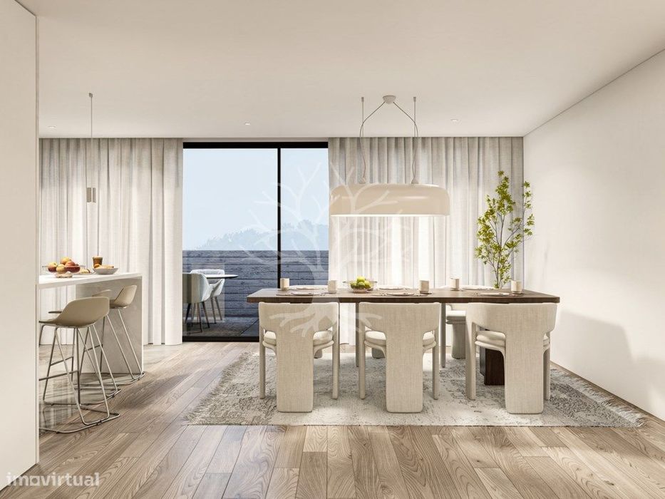 Apartamento T4 em Construção com Varanda e 2 Lugares de Garagem em ...