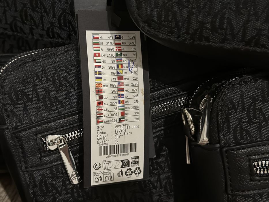 Оригінальна сумка Icono унісекс з еко-шкіри 550 грн Guess Gucci