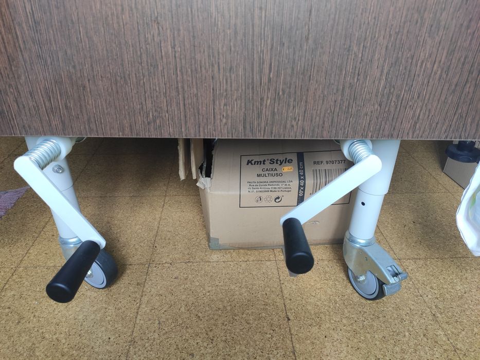 Cama geriátrica articulada