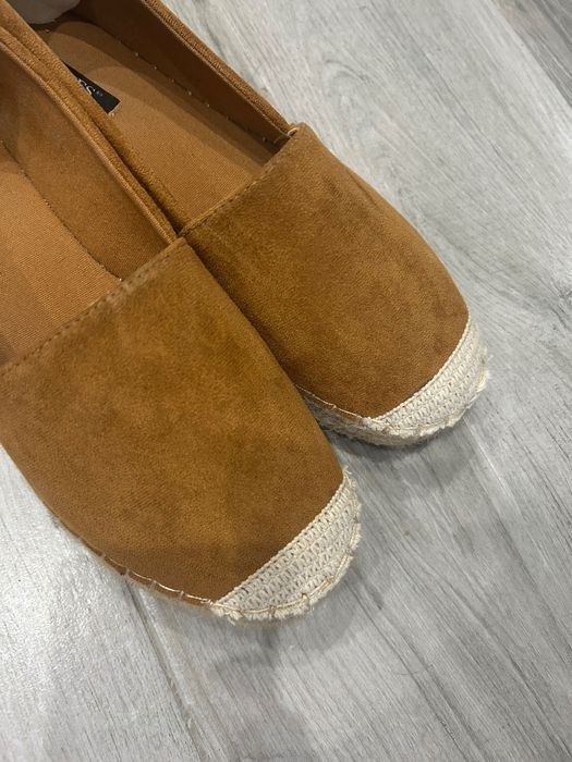 Espadryle brązowe rozmiar 39
