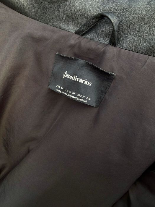 Шкіряна курточка Stradivarius