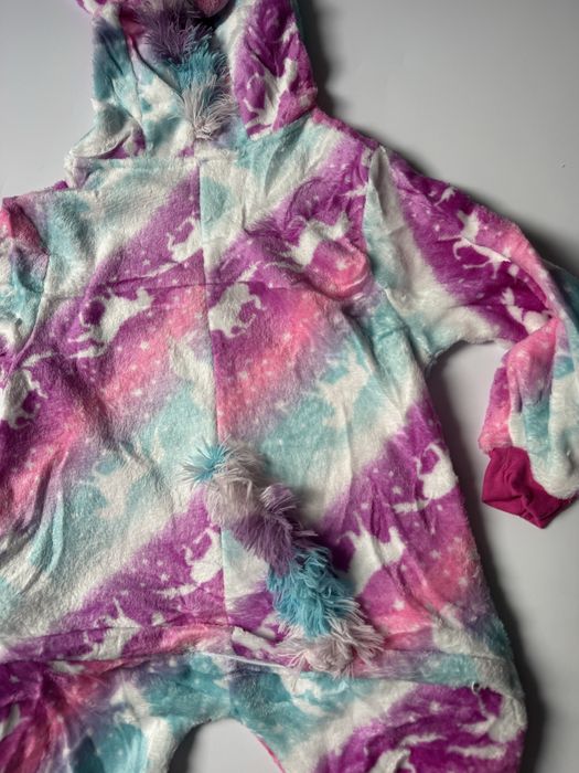 Nowa jednoczesciowa pizama 3-4 lata jednorozec kostium przebranie