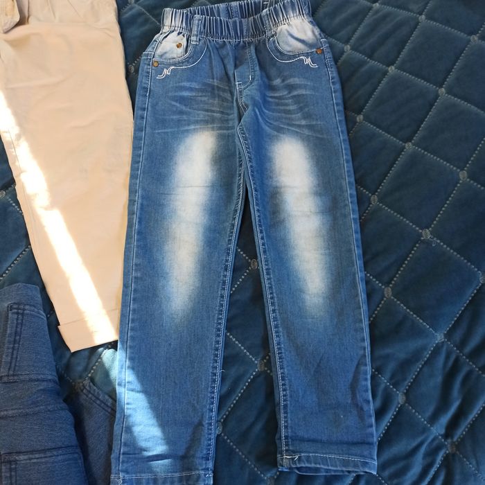 Spodnie dziewczęce 134