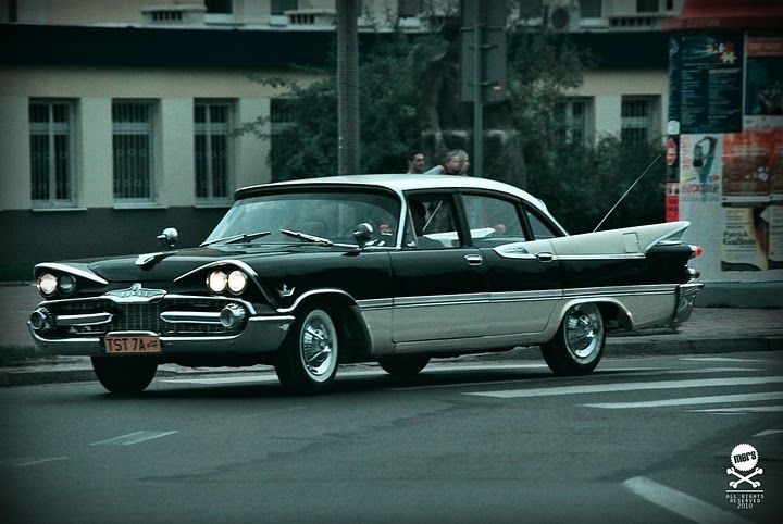 Zabytkowy Dodge'59 auto do ślubu samochód na wesele