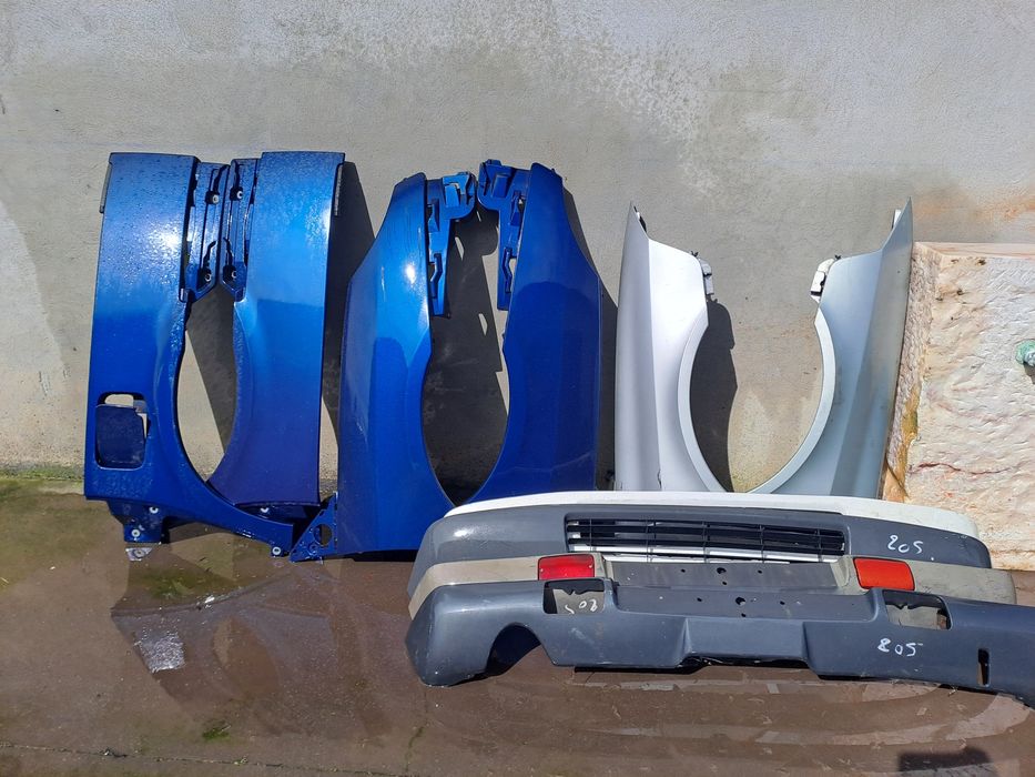 Peças de automóveis para desocupar