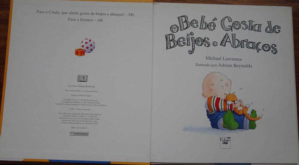 O Bebé Gosta de Beijos e Abraços
