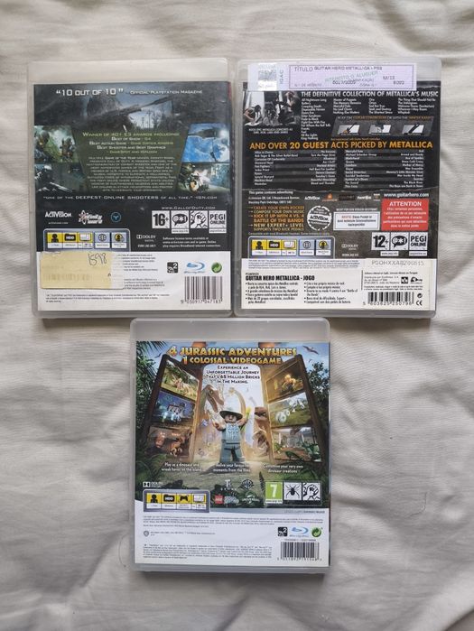 3 Capas Jogos PlayStation 3 (PS3)