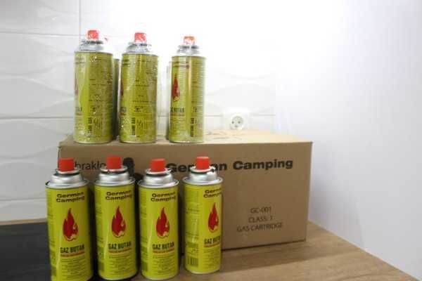 kuchek gazowa turystyczna mini i karton kartuszy